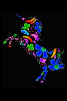 Paperback Neon Unicorns: Blood Pressure Logbook Book