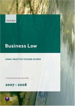 Paperback Business Law 2007-2008 Book