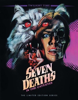 Blu-ray Seven Deaths in the Cat's Eyes Book