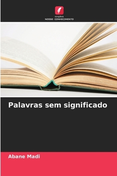 Paperback Palavras sem significado [Portuguese] Book