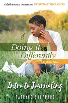 Paperback Doing it Differently 30-day Journal, Month 2 Intro to Journaling Book