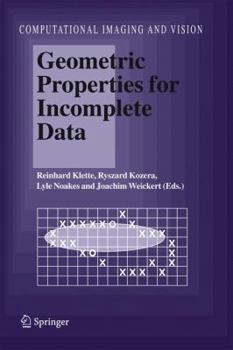 Paperback Geometric Properties for Incomplete Data Book