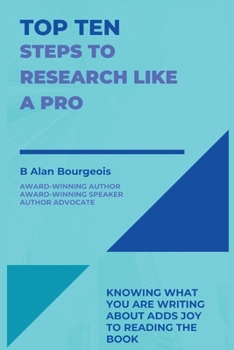 Paperback Top Ten Steps to Research Like a Pro Book