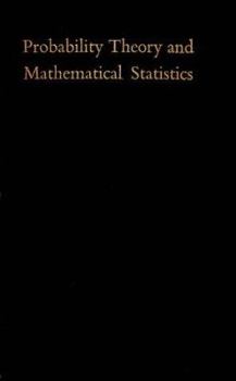 Hardcover Probability Theory and Mathematical Statistics Book