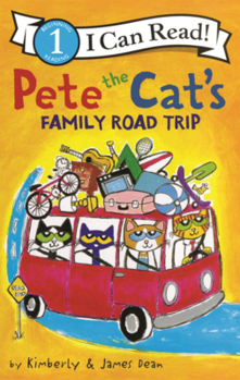 Library Binding Pete the Cat's Family Road Trip Book
