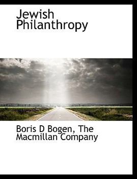 Paperback Jewish Philanthropy Book