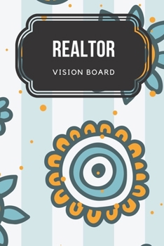 Paperback Realtor Vision Board: Visualization Journal and Planner Undated Book