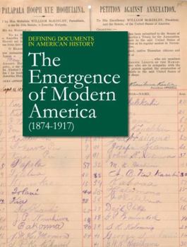 Hardcover Defining Documents in American History: The Emergence of Modern America (1874-1917): Print Purchase Includes Free Online Access Book