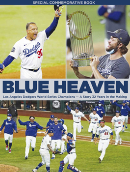 Paperback Blue Heaven -Los Angeles Dodgers World Series Champions Book