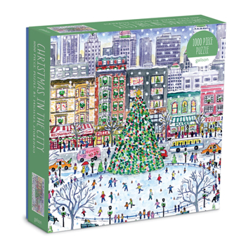 Misc. Michael Storrings Christmas in the City 1000 Piece Puzzle Book