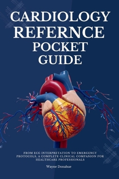 Paperback Cardiology Reference Pocket Guide Book