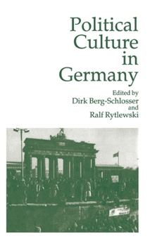Hardcover Political Culture in Germany Book