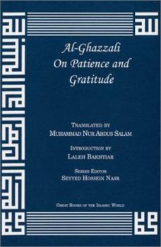 Paperback Al-Ghazzali on Patience and Gratitude Book