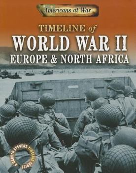 Paperback Timeline of World War II: Europe and North Africa Book