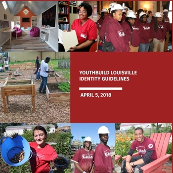 Paperback YouthBuild Louisville Identity Guidelines Book
