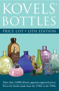 Paperback Kovels' Bottles Price List Book