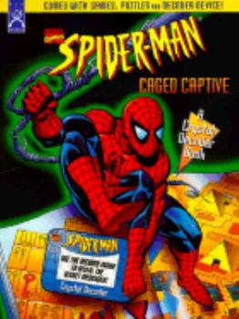 Hardcover Caged Captive: A Crystal Decorder Book (Spider-Man Marvel Comics) Book
