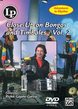 DVD Adventures in Rhythm, Vol 2: Close-Up on Bongos and Timbales, DVD Book