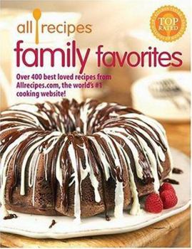 Hardcover Allrecipes Family Favorites Book