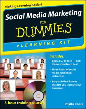 Paperback Social Media Marketing eLearning Kit for Dummies [With CDROM] Book