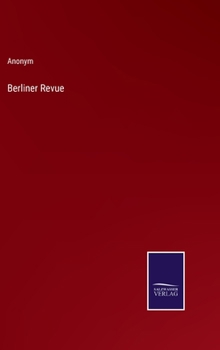 Hardcover Berliner Revue [German] Book