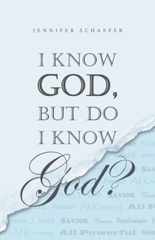 Paperback I Know God, but Do I Know God? Book