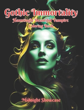 Paperback Gothic Immortality Hauntingly: Beautiful Vampires Coloring Book