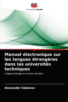 Paperback Manuel électronique sur les langues étrangères dans les universités techniques [French] Book