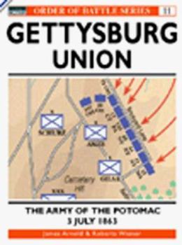 Gettysburg July 3 1863: Union: The Army of the Potomac (Order of Battle) - Book #11 of the Order Of Battle