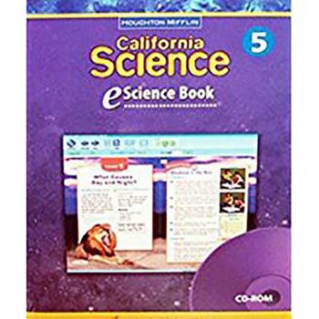 Hardcover Houghton Mifflin Science: Cacience Book CD-ROM Level 5 2007 Book