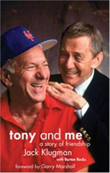 Hardcover Tony and Me: A Story of Friendship [With DVD] Book