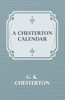 A Chesterton Calendar