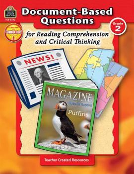 Paperback Document-Based Questions for Reading Comprehension and Critical Thinking Book