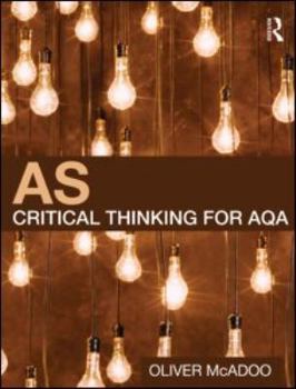 Paperback As Critical Thinking for Aqa Book