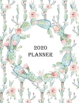 Paperback 2020 Planner: One Year Dated Planner for 2020 Book