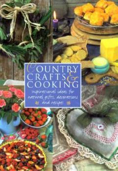 Hardcover Country Crafts and Cooking Book