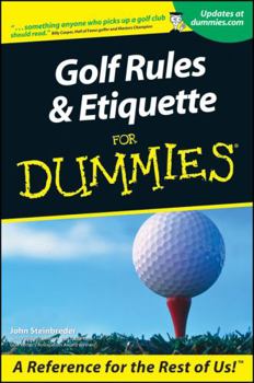 Paperback Golf Rules and Etiquette for Dummies Book