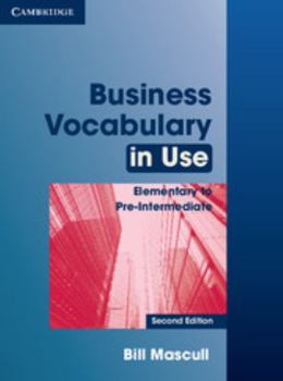 Paperback Business Vocabulary in Use, Elementary to Pre-Intermediate Book