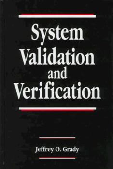 Hardcover System Validation and Verification Book
