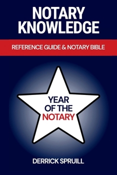 Paperback Notary Knowledge: Reference Guide & Notary Bible Book