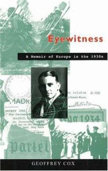 Paperback Eyewitness: A Memoir of Europe in the 1930s Book