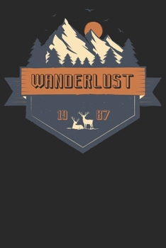 Wanderlust: Notizbuch DIN A5 Blanko 120 Seiten für Bergliebe Wanderer Berge Gebirge Berg Wandern Geschenkidee Geschenk Geburtstag Weihnachten Reise ... Notizheft Notizblock (German Edition)