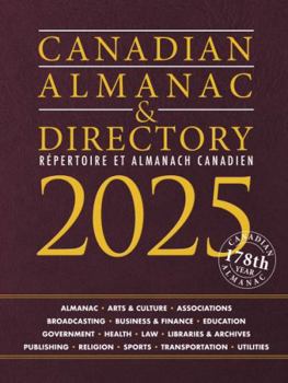 Hardcover Canadian Almanac & Directory, 2025: Includes Free Online Access Book