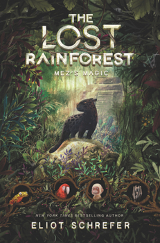 Hardcover The Lost Rainforest: Mez's Magic Book