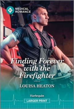 Mass Market Paperback Finding Forever with the Firefighter [Large Print] Book