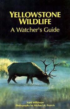 Paperback Yellowstone Wildlife: A Watcher's Guide Book