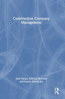 Hardcover Construction Company Management Book