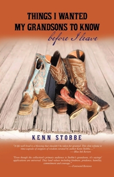 Paperback Things I Wanted My Grandsons to Know before I Leave Book