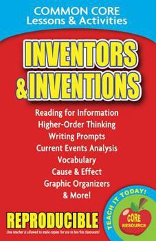 Inventors and Inventions – Common Core Lessons and Activities - Book  of the Common Core