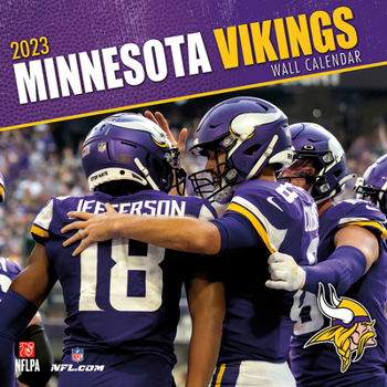 Calendar Minnesota Vikings 2023 12x12 Team Wall Calendar Book